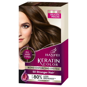 Crema Colorante per <span class=keywords><strong>Capelli</strong></span> Semi-Permanente alla Cheratina OEM ODM Etichetta Privata <span class=keywords><strong>6.0</strong></span> Sistema di Rinforzo del Legame Delicato Praline 5 Volte Più Forte - Product Image 1