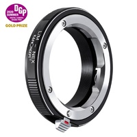 K & F Concept caméra lentille adaptateur pièces pour lm Pour Leica M Verres à Monture Sony E Caméra Adaptateur