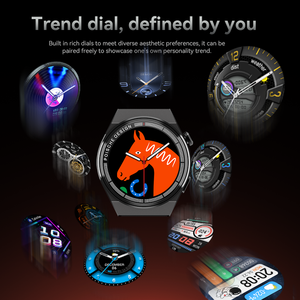 Reloj Inteligente <span class=keywords><strong>AMAX</strong></span> 3 MAX Más Vendido, Monitor de Salud, Pantalla Táctil de 1.52 Pulgadas, Contador de Pasos, Asistente de Voz Inteligente - Product Image 6
