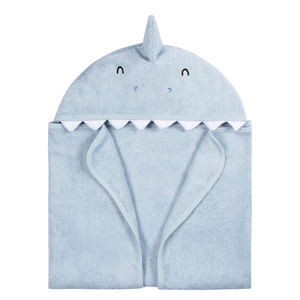 Descuento Máximo 4 piezas Baby Boys Blue Shark <span class=keywords><strong>Toalla</strong></span> y toallitas Material Tamaño Color Personalizar Soporte <span class=keywords><strong>Toalla</strong></span> para bebé - Product Image 4