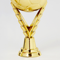 Componentes de Trofeos de Fútbol ABS Chapados en Oro Más Vendidos con Personalización GZ75