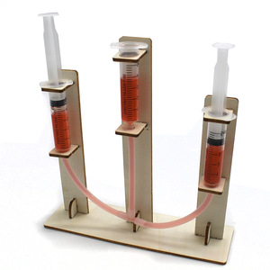 Kit scientifique DIY à la vapeur : Expérience de pression hydrostatique avec seringue – Jouet éducatif pour l'apprentissage des enfants - Product Image 4