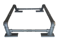 Arceau de ramassage universel avec poutres latérales Support de lit de camion universel pour Tacoma Tundra F-150 RAM Silverado Ranger Hilux D-MAX L200