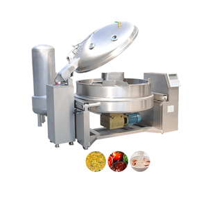 Olla industrial de vapor para mezclar polvo de arroz, caldera para fideos, olla encamisada para cocinar guisos - Product Image 2