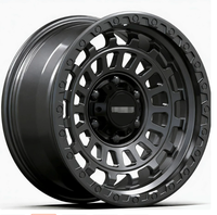 Jantes en alliage Flow Form de 17 et 18 pouces pour tout-terrain, jantes à grille simulée Beadlock, 6x139.7 5x150, pour pick-up 4x4 et SUV, jantes de rechange