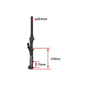 Nhà máy cung cấp Nhôm hợp kim hàng hóa xe đạp cargo9 ngã ba ba bánh 20inch ngã ba thủy lực khóa ra cuộn dây mùa xuân treo dĩa - Product Image 6