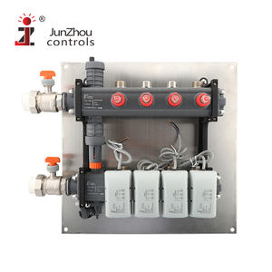 Collecteur de vanne <span class=keywords><strong>d</strong></span>'arrêt électrique du fabricant avec thermostat <span class=keywords><strong>d</strong></span>édié pour la circulation capillaire de l'<span class=keywords><strong>eau</strong></span> dans le système de <span class=keywords><strong>chauffage</strong></span> - Product Image 1