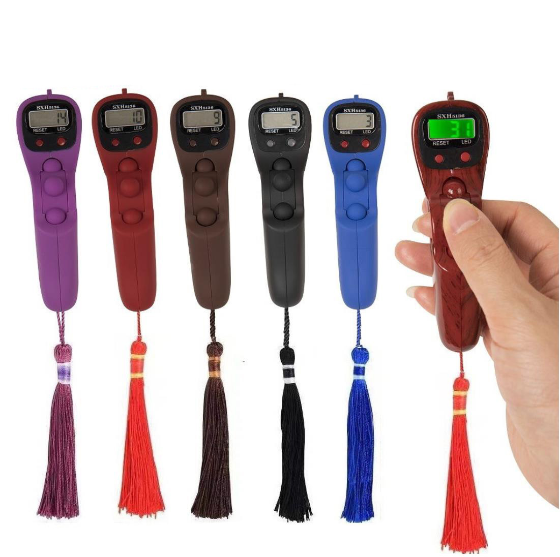 Электронный мусульманский тасбих цифровой счетчик для молитвы