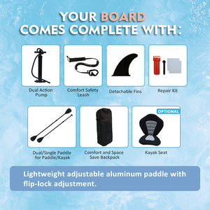 Oem thiết kế miễn phí rộng ổn định sup Inflatable câu cá mái chèo Hội Đồng Quản trị với các phụ kiện - Product Image 4