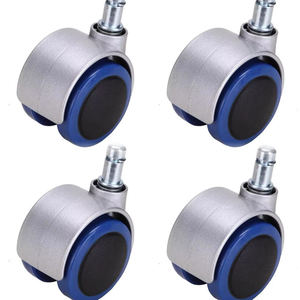 Nylon <b>Plastic</b> Swivel Caster Wheels For Adjustable Office <b>Chair</b> Living Room <b>Dining</b> Supermarket Contemporary 50mm Universal - Product Image 1