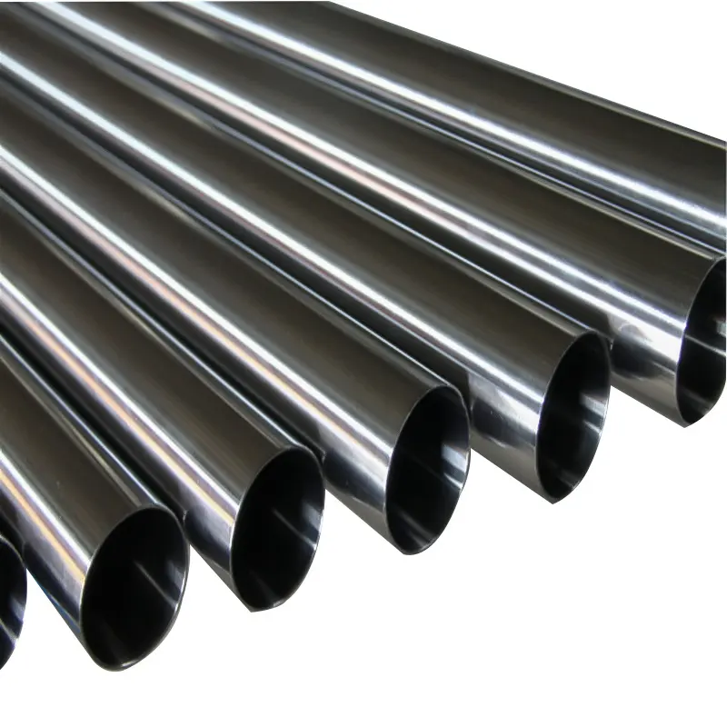 Tubo de acero inoxidable pulido Sus Jis Astm Aisi, redondo, Ss, 201, 202, 304, 304l, 309s, 310s, 316, 316l, 321, 410, 420, 430