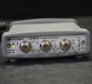 Oscilloscope modulaire portable USB Keysight U2701a, série U27, 2 canaux, connexion PC, oscilloscope Keysight - Product Image 6