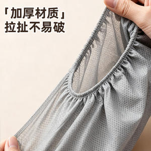 Cubrezapatos desechables Tong007 de tela no tejida, 100 unidades, gruesos, antipolvo, antideslizantes, para uso en interiores, hogar y sala de informática. - Product Image 5