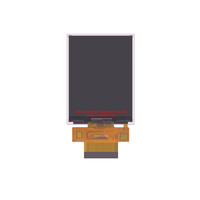 Layar tampilan ukuran kecil tampilan penuh IPS antarmuka RGB SPI + 18Bit 3 baris resolusi 2.8 inci 240*320