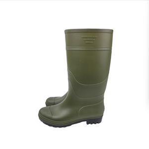 Stivali da <span class=keywords><strong>Uomo</strong></span> in PVC Impermeabile Marrone, Resistenti e Adatti per Cantieri, Lavori di Sanificazione e Operazioni all'Aperto - Product Image 2