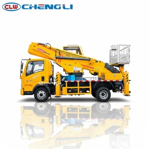 Long-Arm HOWO 33m Manlift Vehicle Heavy Duty Telescopic Aerial Work Truck with Full Safety Hydraulic System - Product Image 3