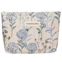 Léger Floral Mahjong Tiles Pouch Case Esthétique American Mahjong Game Travel Portable Organizer