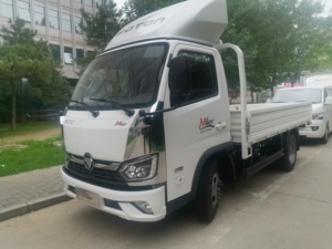 Camión Ligero FOTON <span class=keywords><strong>de</strong></span> 4 Toneladas 4x2 con Plataforma Plana, Camión <span class=keywords><strong>de</strong></span> Carga con Barandas, Diésel, Volante a la Derecha para Tanzania - Product Image 3