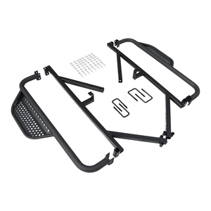 Golf Cart Accessories Yamaha Drive Nerf Bar with Drop Down Side Step,Electric Nerf Bar Brackets - Product Image 1