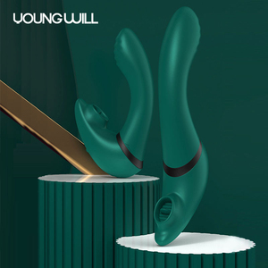 Stimulateur à double extrémité Young Will pour point G et clitoris, 10 modes de vibration, jouets pour adultes imperméables pour femmes, vibrateur - Product Image 5