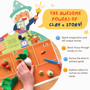 Argile <span class=keywords><strong>à</strong></span> séchage <span class=keywords><strong>à</strong></span> l'air libre sûre pour activités éducatives DIY <span class=keywords><strong>en</strong></span> usine, surprise d'anniversaire, avec château de princesse fantastique - Product Image 4