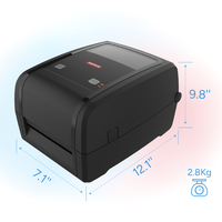 Impresora Térmica de Etiquetas MEFERI de 4.25 Pulgadas, Transferencia Directa, 203dpi, 152mm/s, Ethernet, RS-232 Opcional, WiFi