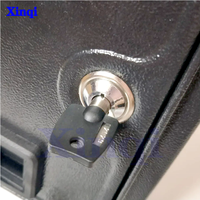Porte de sélecteur de pièces de monnaie unique de Style Offre Spéciale américain avec support pour armoire d'arcade/porte de pièce de monnaie en métal de Machine de jeu à jetons