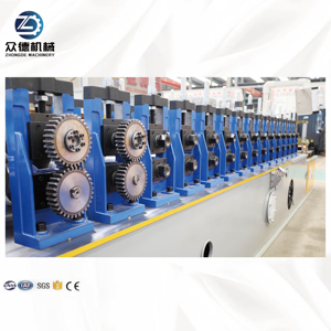 Yüksek hızlı paslanmaz kepenk kapı & garaj rulo rulo şekillendirme makinesi paslanmaz çelik Slat kiremit yapma makineleri - Product Image 5