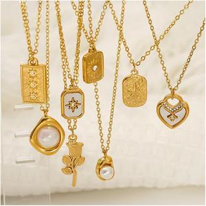 Collana Boho anomalia fiore piccolo artigianato fabbrica vendita diretta bella san valentino collana ciondolo donna natale - Product Image 2