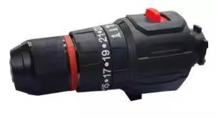 2 speed metal impact drill head