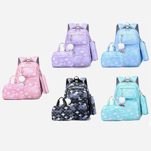 2026 Hot Selling <b>Backpack</b> Mochilas Escolares High Quality 3in1 School Bag Set Large Capacity School Bags for Kids - Product Image 3