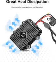 Convertisseur de tension Kewig étanche IP67 48V-120V vers 12V, régulateur, réducteur, transformateur avec fusible pour moto, voiturette de golf, scooter