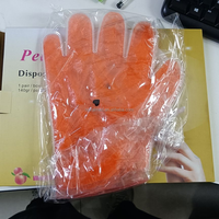 Pfirsich Paraffin Wachs Bad Handschuh Hand pflege Paraffin Wachs Handschuhe