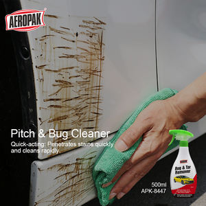 Aeropak 500ml Bouteille en Plastique Nettoyant pour Pare-brise Entretien Automobile Éliminateur de Taches d'Insectes et de <span class=keywords><strong>Goudron</strong></span> Nettoyant pour Asphalte Pulvérisation à Action Rapide Sûr pour Toutes les Surfaces - Product Image 2