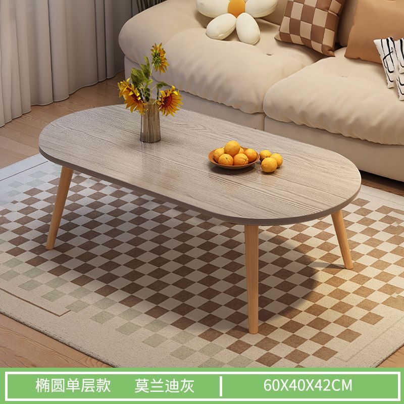 วงรี (ชั้นเดียว) สีเทา - 60X40X42 ซม.