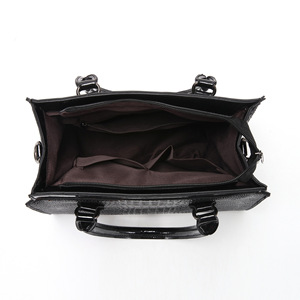 Sac à main fourre-tout décontracté de grande capacité pour femmes pratique bandoulière fermeture à glissière nouvel ensemble trois pièces transfrontalier avec <span class=keywords><strong>crocodile</strong></span> - Product Image 4