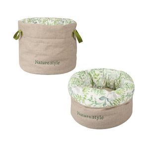 Cama Redonda Portátil para Perros y Gatos, Estilo Natural, Forma de Barril, Venta al Por Mayor del Fabricante - Product Image 6