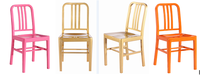 Dîner de cafétéria Chaise en plastique de salle à manger de nouveau design pour événement et fête