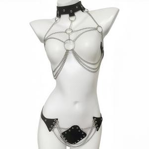 Arnés Erótico de Cuero para Bondage, Disfraz, Corsé, Pantalones de Bikini Alternativos - Product Image 1