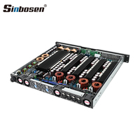 Amplificateur de puissance de scène numérique professionnel 4 canaux classe D 2000 W 1U