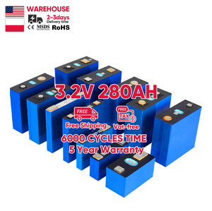 แบตเตอรี่ลิเธียมไอรอนฟอสเฟตทรงปริซึม EU in Stock 3.2v LF280K 200Ah 8000 รอบการชาร์จ ยี่ห้อ CATL - Product Image 2