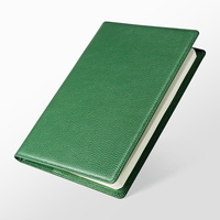 Carpeta Portafolio Ejecutiva de Cuero Simple, Duradera y Ecológica de Alta Calidad, Organizador de Negocios A4, Funda Protectora para Cuaderno
