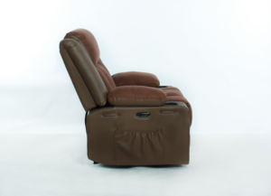 Couverture en cuir de meubles chaise inclinable multi-positions réglable de style européen <span class=keywords><strong>pour</strong></span> personnes âgées avec massage chauffant - Product Image 5