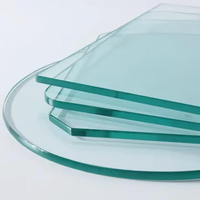 Vidrio Templado Ultra Transparente de Alta Resistencia Personalizado de Fábrica para Paredes Divisorias de Oficina, Decoración de Muros Cortina para Hoteles