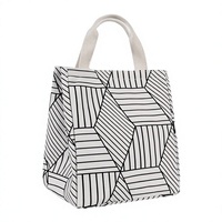 Sac à dos isotherme pliable et imperméable à motif lettres, réutilisable et portable, pour femme - Meilleures ventes