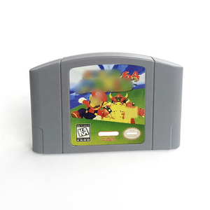 Cartouche de jeux vidéo rétro Supered pour console rétro 64 bits, jeux <span class=keywords><strong>Mario</strong></span>, version américaine, langue anglaise - Product Image 1