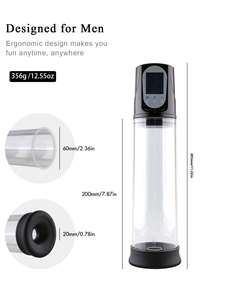 Tazza automatica di masturbazione <span class=keywords><strong>maschile</strong></span> con Display a Led <span class=keywords><strong>vibratore</strong></span> aspirante telescopico tazza di masturbazione per gli uomini che si masturbano - Product Image 4