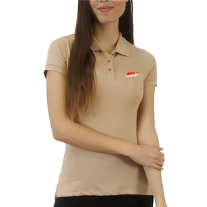 Camiseta polo informal para mujer, Top de verano de manga corta para mujer, estilo elegante, material ligero para golf y tenis, ropa deportiva - Product Image 1
