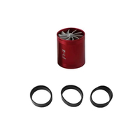 Phổ 65-75 mét Double Decker supercharger Turbo Fan Air intake lọc với nhiên liệu Saver cho xe ô tô