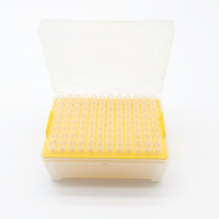 Rongtaibio Embouts de micro pipette manuels 300ul en racks avec boîte 1 boîte/96 trous